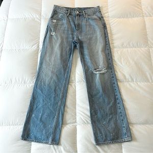 Hudson LA Jeans Wide Leg Sloane Extreme Baggy Jeans